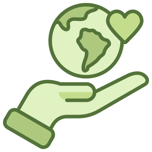 Help nearby towns while choosing green habits.